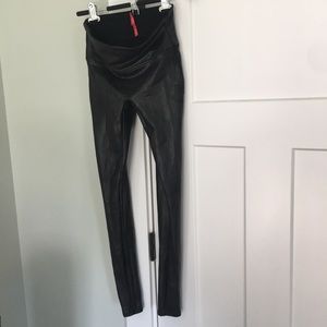 Spanx Faux Leather Leggings